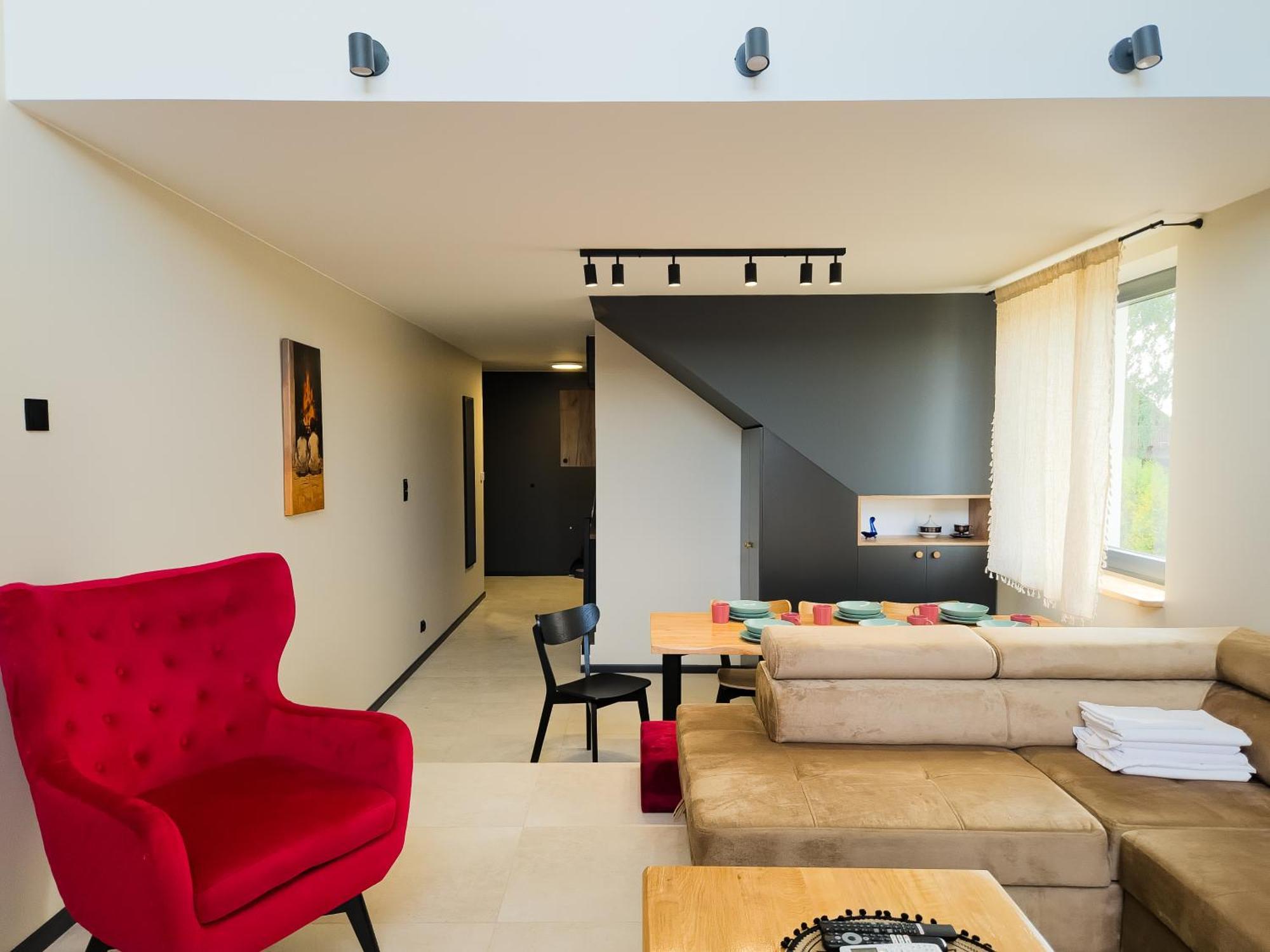 Zubr Nad Zalewem Apartment Luka Ngoại thất bức ảnh