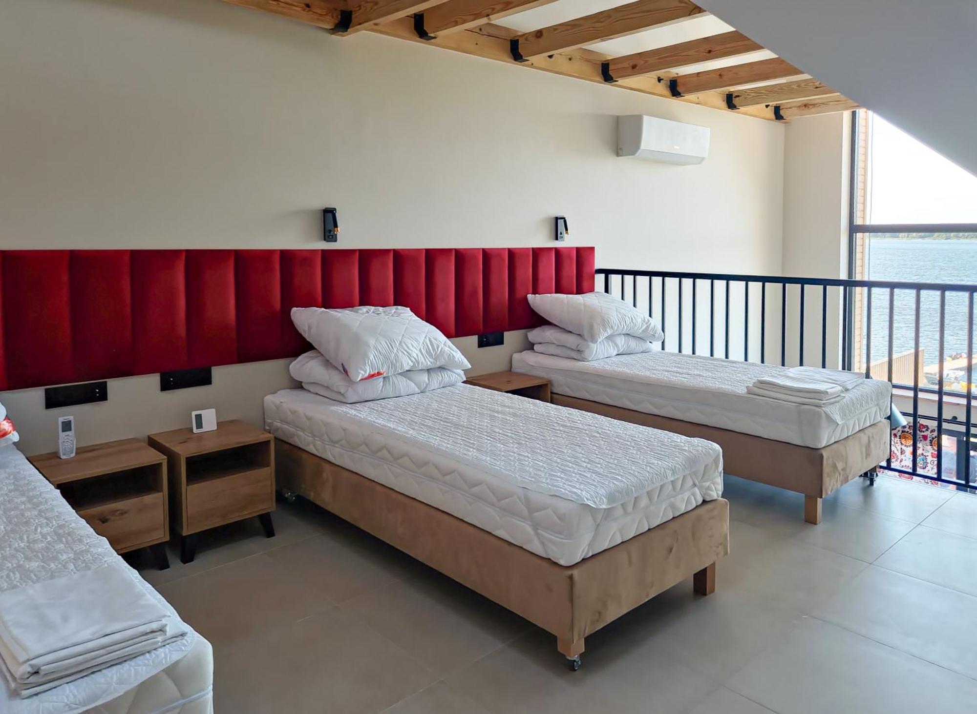 Zubr Nad Zalewem Apartment Luka Ngoại thất bức ảnh