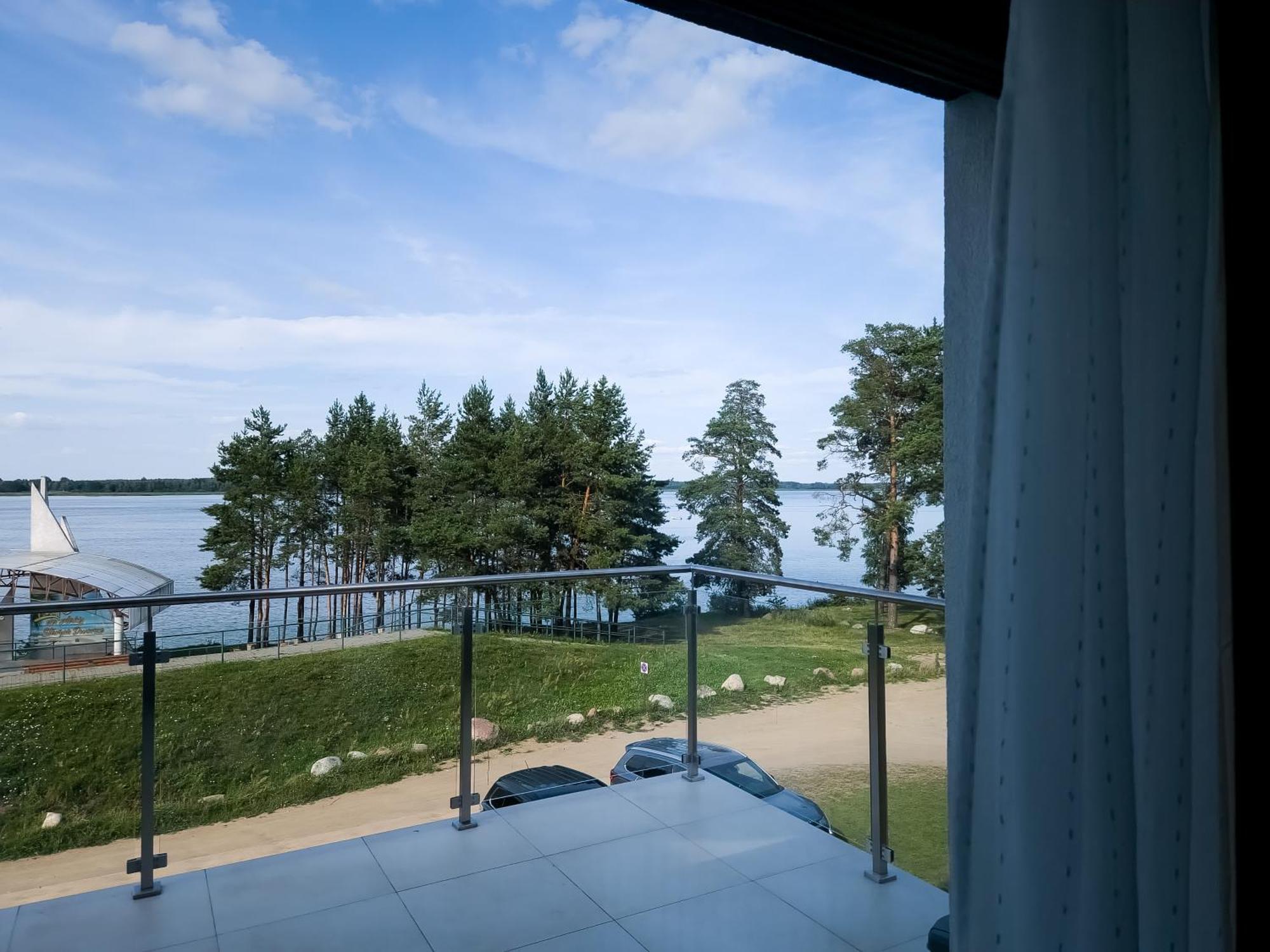 Zubr Nad Zalewem Apartment Luka Ngoại thất bức ảnh