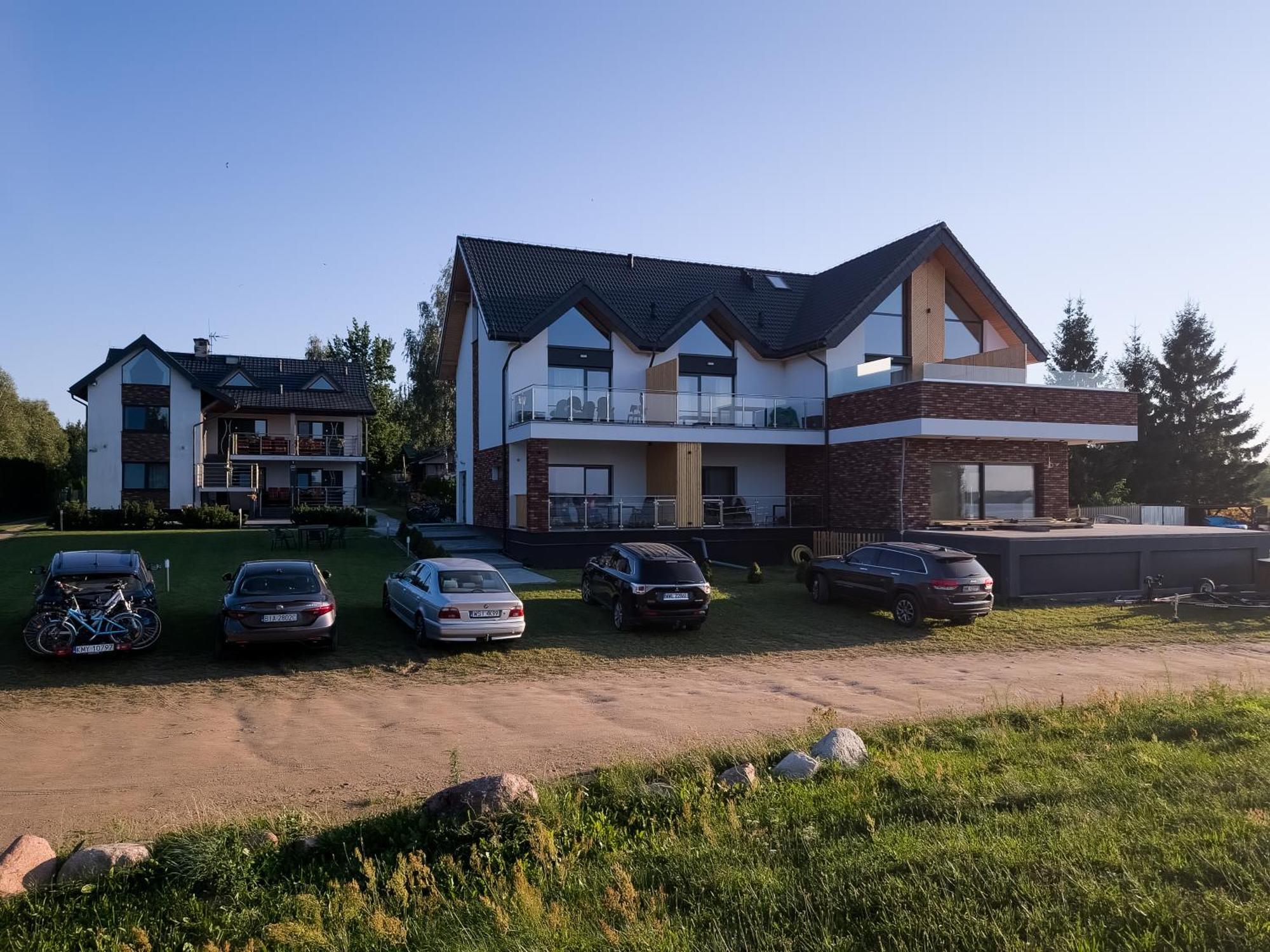 Zubr Nad Zalewem Apartment Luka Ngoại thất bức ảnh